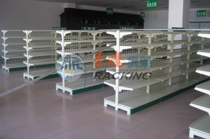 背網(wǎng)式超市貨架