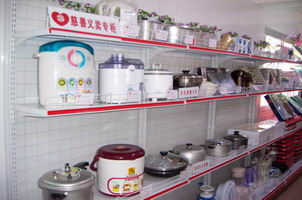 背網(wǎng)式超市貨架