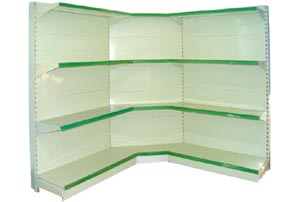 超市轉(zhuǎn)角貨架